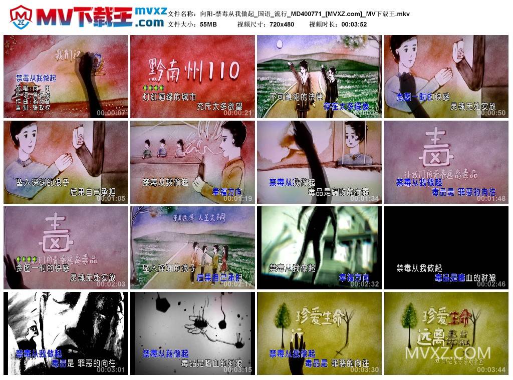 向阳-禁毒从我做起_国语_流行_MD400771